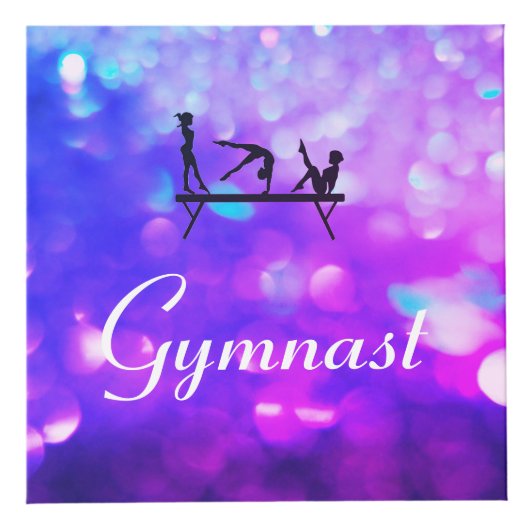 Girls Gymnastics Cube - Personalize Würfel (Rechts)