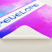 Girls Gymnastics Events Abstrakt Sherpa Blanket Sherpadecke (3/4)