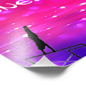 Girls Gymnastics Events Fotodruck (Ecke)