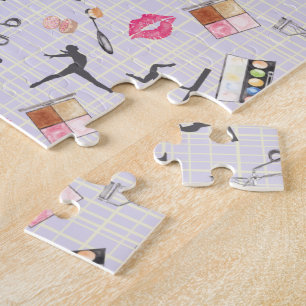Girls Gymnastics - Girly Makeup Puzzle
