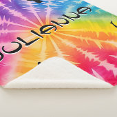 Girls Gymnastics Rainbow Krawatte Dye Sherpadecke (3/4)