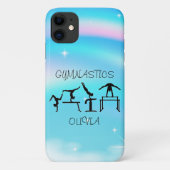 Girls Gymnastics Rainbow Wirbel Case-Mate iPhone Hülle (Rückseite)