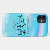 Girls Gymnastics Rainbow Wirbel Case-Mate iPhone Hülle (Rückseite (Horizontal))