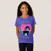 Girls Gymnastics T - Shirt für Gymnast - Vault (Vorne ganz)