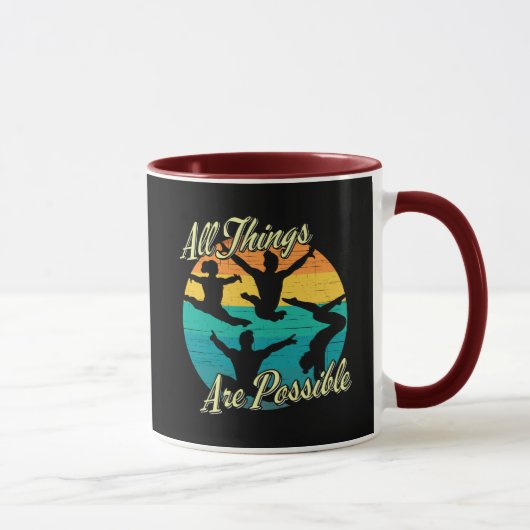 Girls Gymnastik - Alles ist möglich Tasse (Rechts)