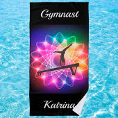 Girls Gymnastik Balance Strand Handtuch