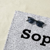 Girls Gymnastik Beam Queen Imitats Glitzer Strandtuch (Beispiel)