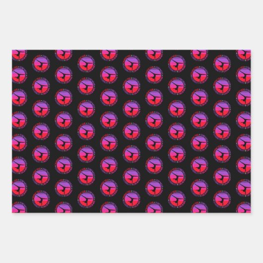 Girls Gymnastik Charakterstärke Courage Geschenkpapier Set (Vorderseite 2)