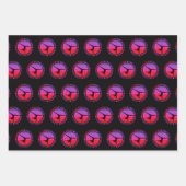 Girls Gymnastik Charakterstärke Courage Geschenkpapier Set (Vorderseite)