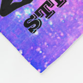 Girls Gymnastik Crosswords Skills Fleece Blanket (Ecke)