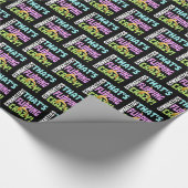 Girls Gymnastik - Drehend Crazy Geschenkpapier (Ecke)