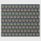 Girls Gymnastik - Drehend Crazy Geschenkpapier (Flach)