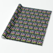 Girls Gymnastik - Drehend Crazy Geschenkpapier (Ungerollt)