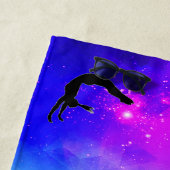 Girls Gymnastik Events Abstrakt Strandtuch (Beispiel)