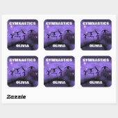 Girls Gymnastik Events Stickers (Blatt)