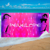 Girls Gymnastik Events Strand Handtuch