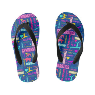 Girls Gymnastik Flip Flops Kinderbadesandalen