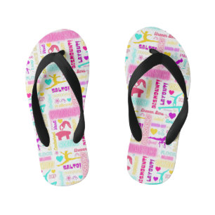 Girls Gymnastik Flip Flops Kinderbadesandalen