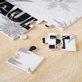 Girls Gymnastik Floor, Bars, Beam, Vault Winter Puzzle (Seite)