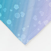 Girls Gymnastik Level 8 Fleece Blanket (Ecke)