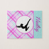 Girls Gymnastik Pastel Pinks und Tees Puzzle (Horizontal)