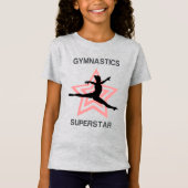 Girls Gymnastik Superstar Leap T - Shirt (Vorderseite)