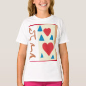 Girls' Haes TAGLESS T - Shirt (Vorderseite)