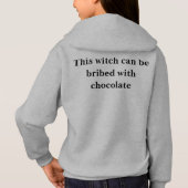 Girls' halloween pullover hoodie (Rückseite)