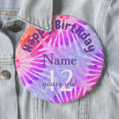 Girl's Happy Birthday Button - HAMbyWG (Beispiel)