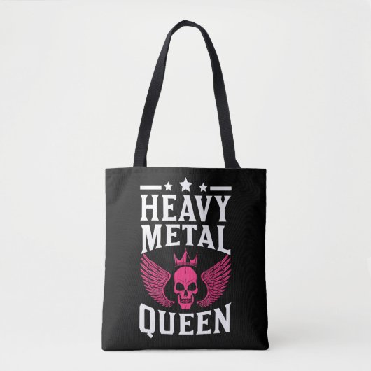 Girls Heavy Metal Queen Rock and Roll Tasche (Vorderseite)