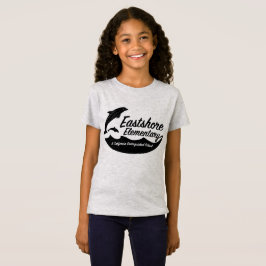 Girls' Hether Jumping Dolphin T - Shirt