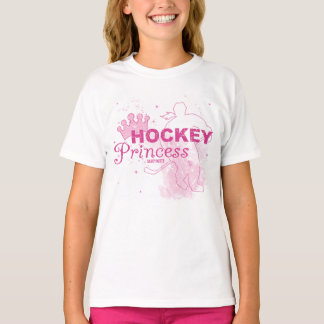 Girls Hockey Princess T-Shirt