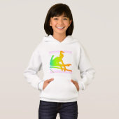Girls hoodie gymnastics Sweatshirt (Vorne ganz)