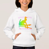 Girls hoodie gymnastics Sweatshirt (Vorderseite)