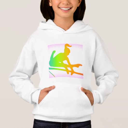 Girls hoodie gymnastics Sweatshirt (Vorderseite)