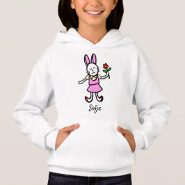 Girls Hoodie mit Original Rabbit Artwork