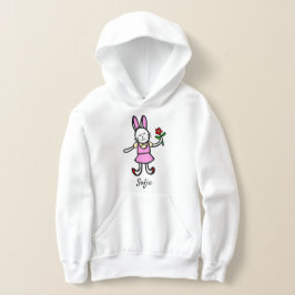 Girls Hoodie mit Original Rabbit Artwork