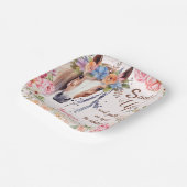 Girls Horse Birthday Party Paper Teller (Gewinkelt)