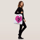 Girls I Liebe Gymnastik Tasche (Am Model)