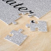 Girls Imitats Glitzer Ice Skaten / Abbildung Skate Puzzle (Seite)