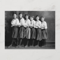 Girls in Bloomeren, Anfang der 1900er