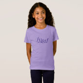 Girls Israel Top-Gelassen Gottesdienst T-Shirt (Vorne ganz)