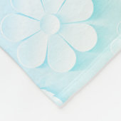 Girls Karate Floral Fleecedecke (Ecke)