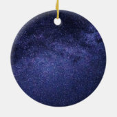 Girls Karate Galaxy Keramik Ornament (Hinten)