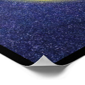 Girls Karate Galaxy Poster (Ecke)