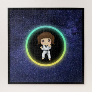Girls Karate Galaxy Puzzle