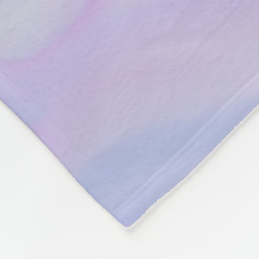 Girls Karate Pastel Swirl Fleecedecke (Ecke)