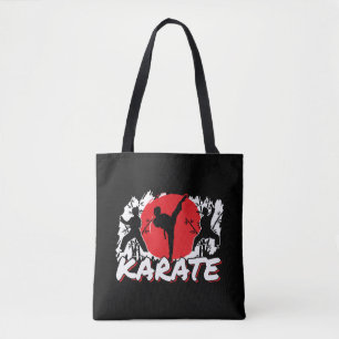 Girls Karate - Patriotic Japan Japanisches Thema Tasche