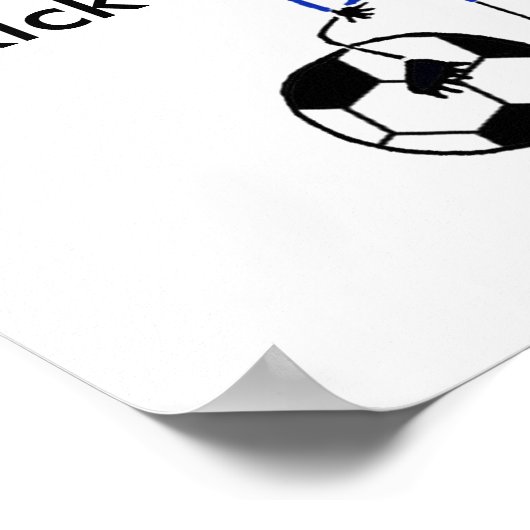 Girls Kick Poster (Ecke)