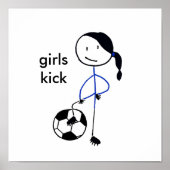 Girls Kick Poster (Vorne)